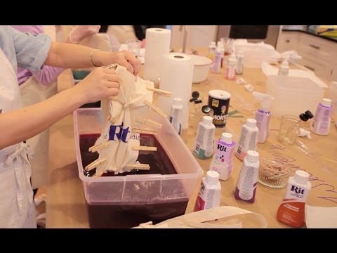 how to dye clothespins