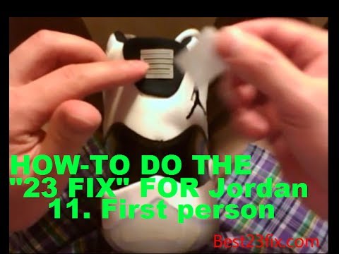 how to repair jordan 14
