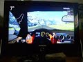 gt 5 prologue ferrari 599 in car view drifting