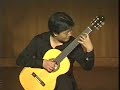 Jang Daekun : F.Tarrega - Three Mazurkas Jang Daekun : F.Tarrega - Three Mazurkas