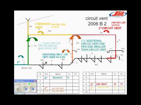 how to vent plumbing by code