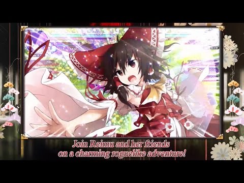 Touhou Genso Wanderer — Gameplay Trailer (PS4, PS Vita)