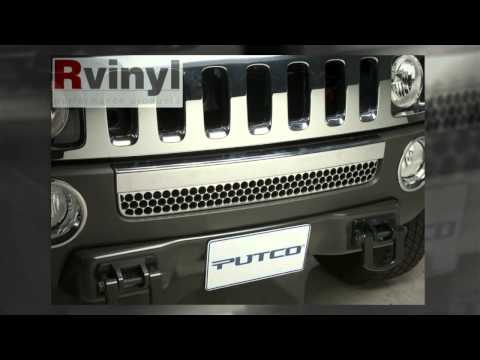 Putco Chrome Hummer Bumper Vent Grilles