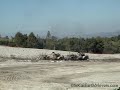 CAT 657E scrapers in action
