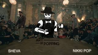 Sheva vs Nikki Pop – Art Of Popping “The King Of The Cypher” TOP 8