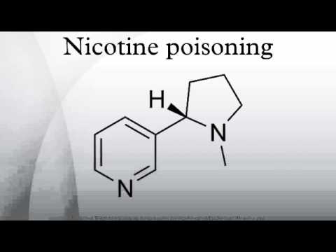 how to cure nicotine poisoning