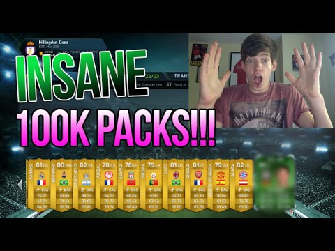 FIFA 14 - INSANE 100k PACKS! - Fifa 14 Pack Opening - iMOTM Messi, Neymar and more!