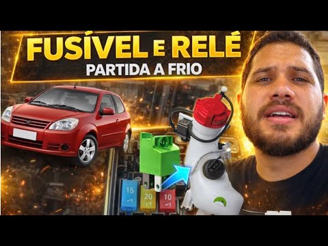 🛑 LOCALIZAÇÃO do Fusível e Relé da Patida a FRIO Ford Ka 2008 a 2013