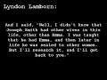 The Excommunication of Lyndon Lamborn - Part 1 of 3