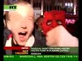 man u fans celebrate triumph in moscow final