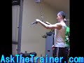 Cable Straight Arm Pull Downs - Lats Triceps Exercises tris Cable Straight Arm Pull Downs - Lats Triceps Exercises tris