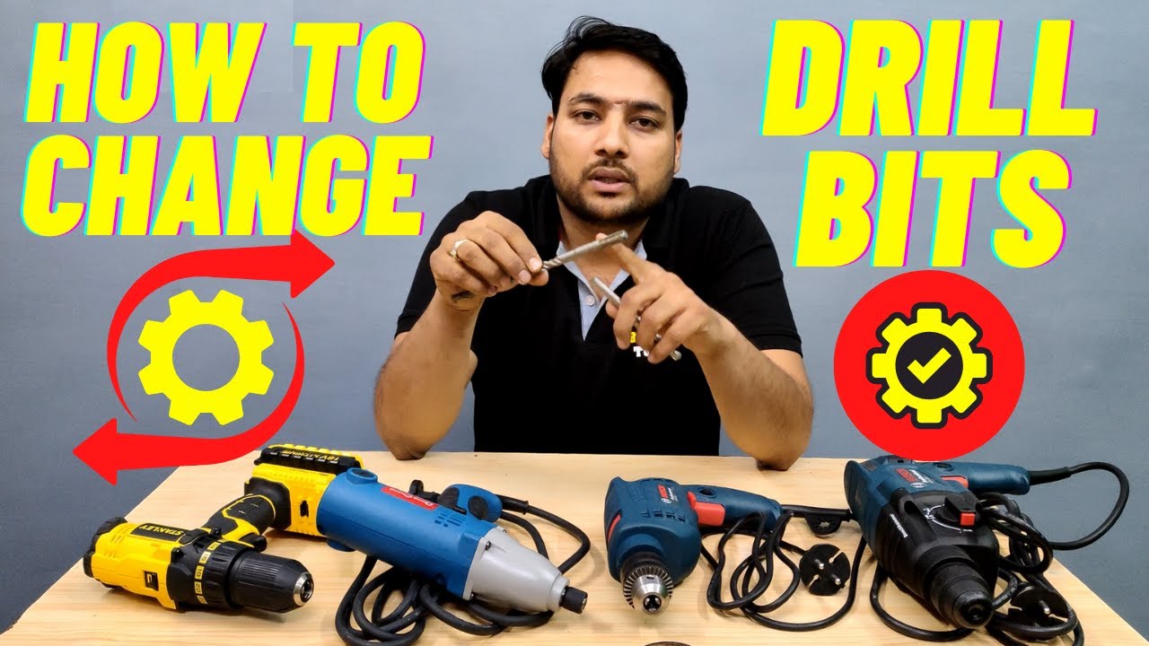 Easy Steps To Change Drill Bits In All Types Of Machines (For New Power Tool Users)