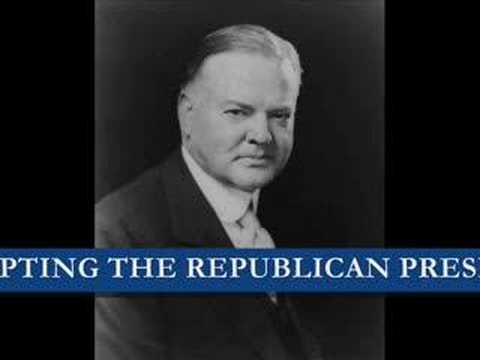 Hoover accept the Republican ...