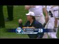 videos de Georgia Tech head coach Paul Johnson reacts to victory over Georgia