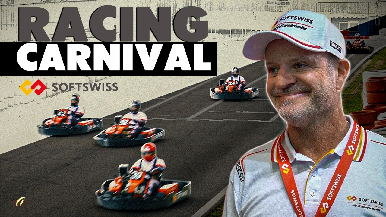 AULA DE KART COM RUBENS BARRICHELLO! Rubinho mostra como andar mais rápido na pista | By Softswiss