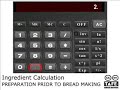 Calculate ingredients