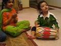 Syamakrishna plays spontaneously for Govinda Govinda bhajan