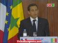 Sarkozy a Dakar (Le Discours) 7/8