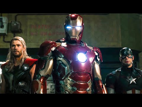 Avengers vs Ultron Fight Scene - AVENGERS 2: AGE OF ULTRON (2015) Movie Clip