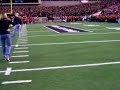 Masked Rider Runs for UT Game