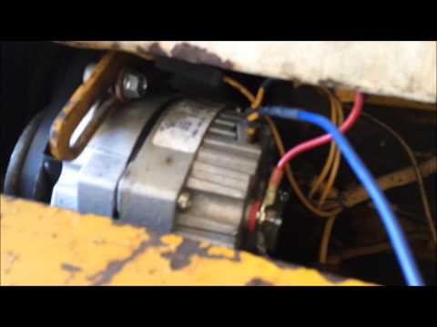 how to wire an alternator to charge a battery