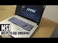 Ноутбук MSI PE70 6QE