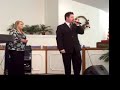 mike and kelly bowling w/ jeff snyder singing their 1st single, we have a savior