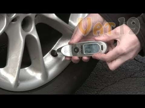 how to read a tire pressure gauge