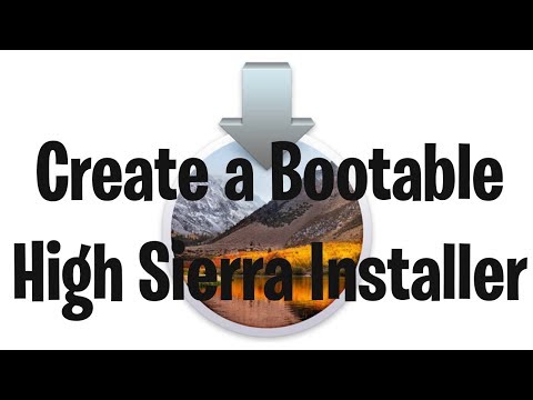 Create a Bootable USB High Sierra Installer in Mac OS X 10.13