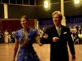 marina corleto and coach william wymer performing to placido domingo's blue moon and moon river at the usa dance dinner dance at kent state on october 28, 2007.