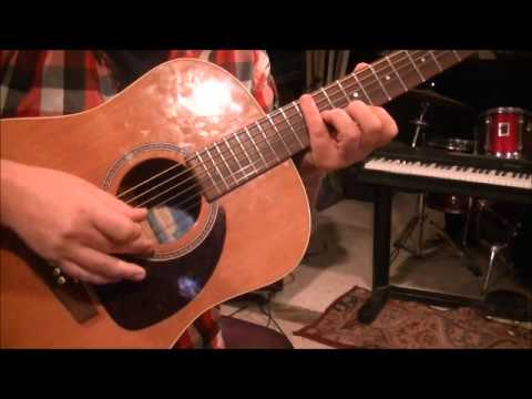 how to play harvest on guitar