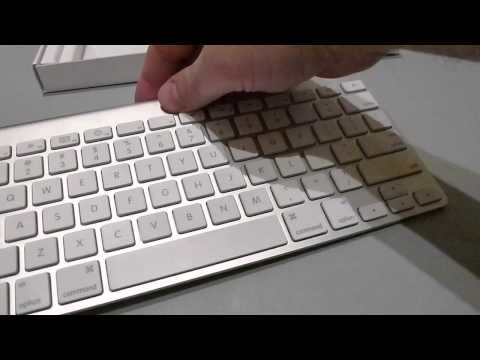 how to discover imac keyboard