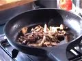 Ricetta tagliolini panna funghi e noci