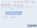 Sums of Sequences (a.k.a. Series) on the GMAT