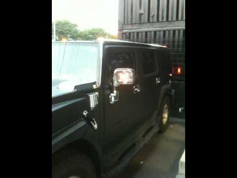 HUMMER H2 Install LED lights  Light show of cars Tuning