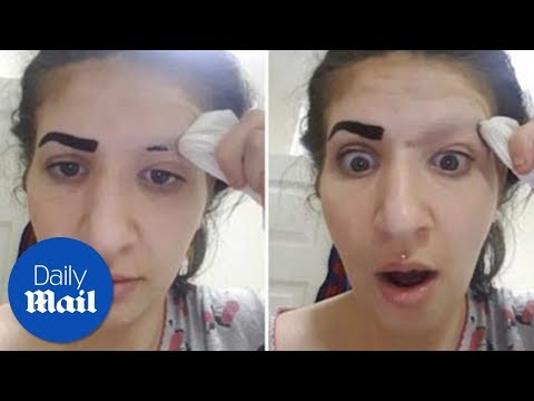 Kupiła „chiński” kosmetyk, który miał „podkreślić” jej BRWI. Po jego zastosowaniu brwi znikły