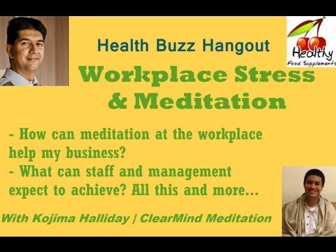 how to relieve workplace stress