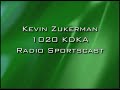 Kevin Zukerman Radio Sportscast