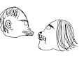 David Shrigley Worried Noodles - Tussle David Shrigley Worried Noodles - Tussle