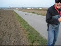 Grass Cutting RC Jet, Almost Crash, E-Flite F-15 Eagle Ducted Fan DF Plane Aircraft Aeroplane