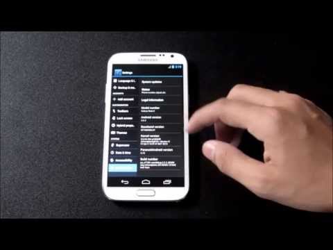 Galaxy Note 2 : How to install Paranoid Android 3.1+ (Android 4.2.2)