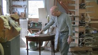 Restoring a Federal Card Table