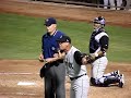 Tom Runnells arguing a call with umpires