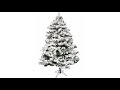 Tree - Antarctica Pine With Snow -- The Christmas Warehouse