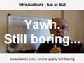 Introductions - fun or dull