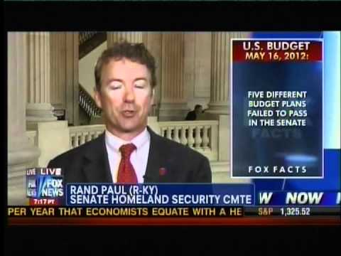 Sen. Rand Paul on America's Newsroom on Fox News- 05/22/12