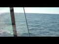 Boating in San Diego towards Point Loma