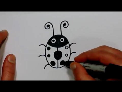 video-linktoworks-How to Draw A LadyBug - EASY Cartoon Drawings