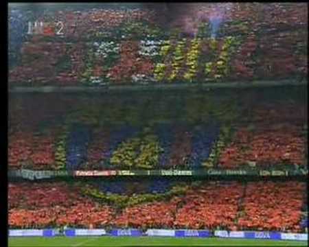 Barcelona-Real Madrid (10.03.2007.) (koreografija)