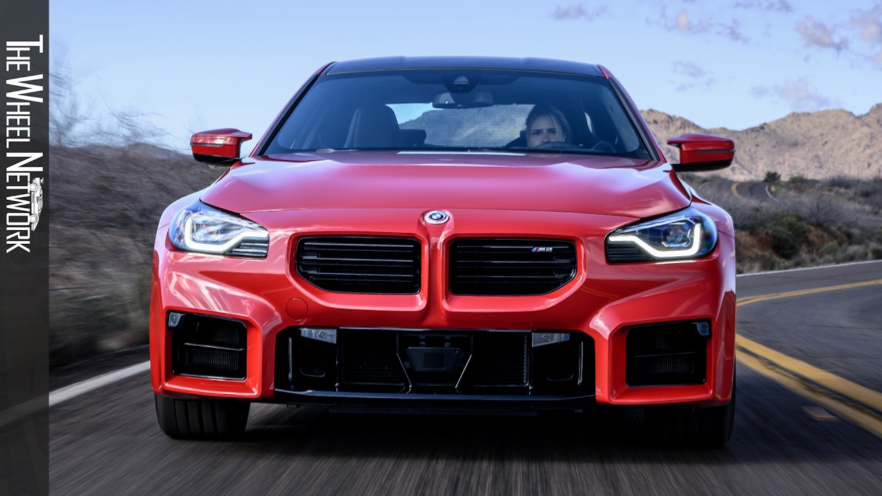 BMW M2 (G87) | Toronto Red | Driving, Interior, Exterior [4K]